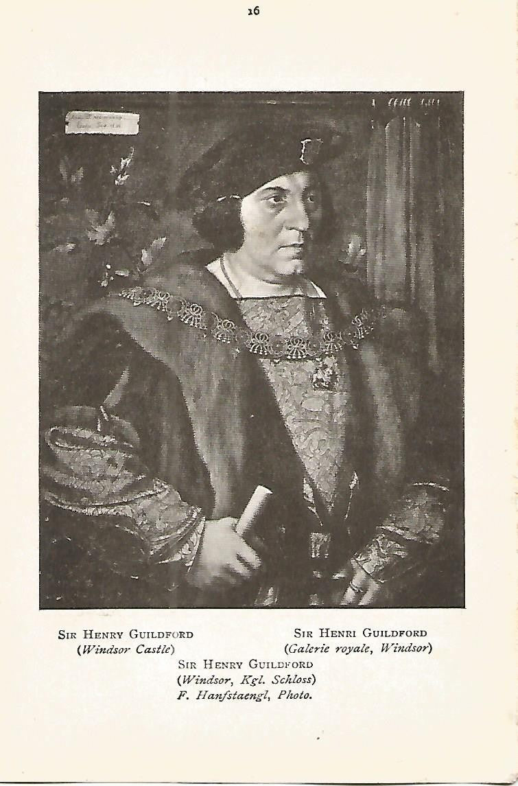 Lamina 069: HOLBEIN.  Sir Henry Guildford