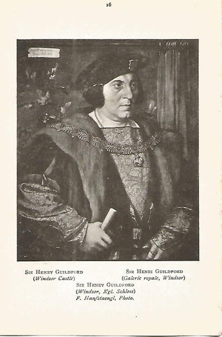 Lamina 069: HOLBEIN.  Sir Henry Guildford
