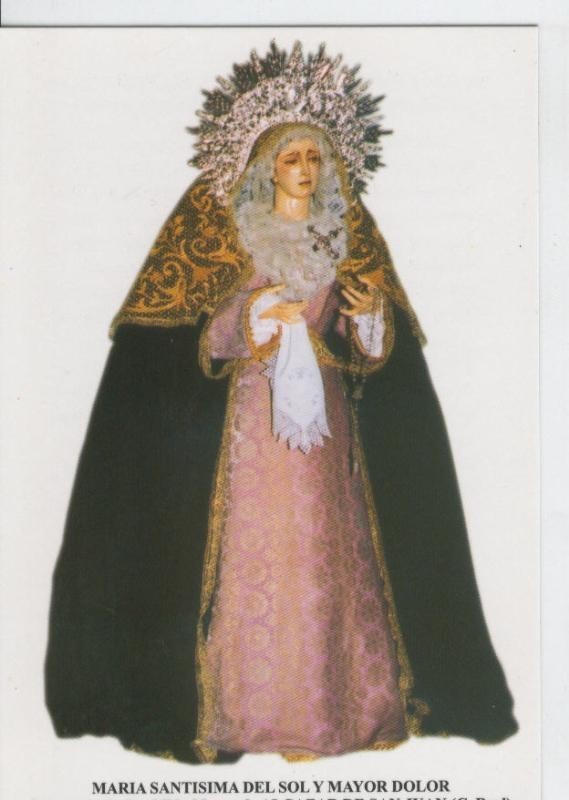 Postal 013773: Virgen Maria Santisima del Sol y Mayor Dolor