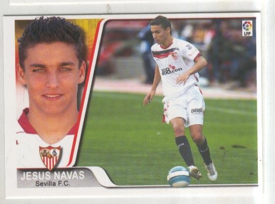 Cromo Liga 2007-2008: Sevilla F.C. numero 051: Jesus Navas