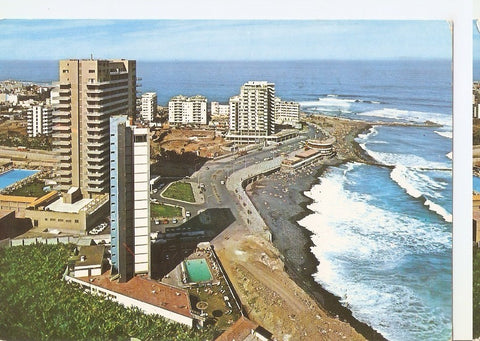 Postal 045190 : Puerto de la Cruz (Tenerife). Playa Avda. Martianez y Hoteles