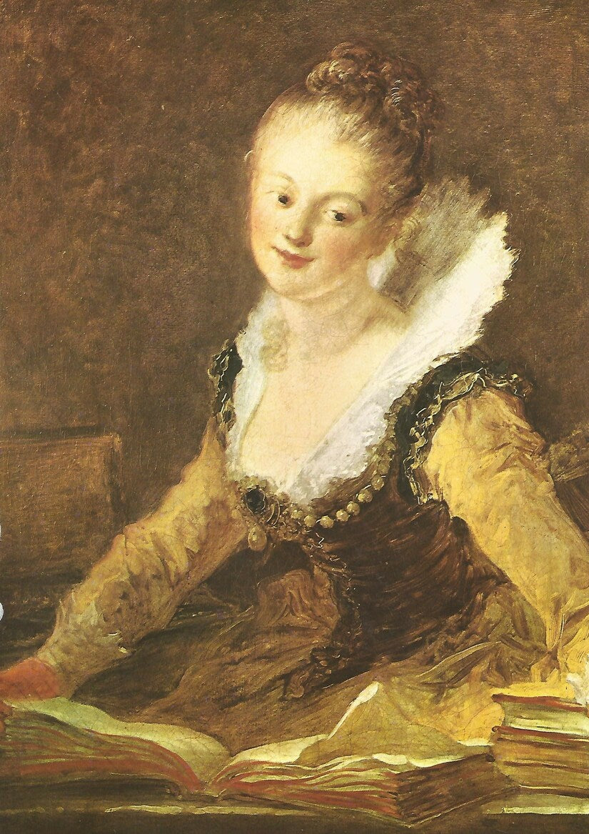 Lamina 109: Fragonard:  La lectura
