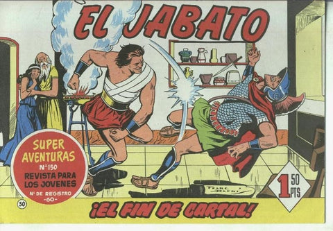 El Jabato facsimil numero 030: El fin de cartal