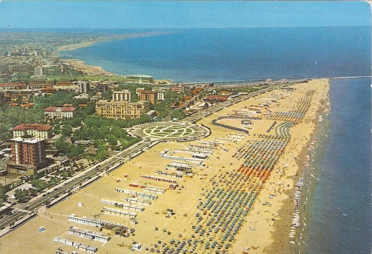 Postal 020190 : Aerial view Rimini