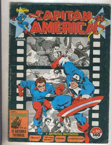 Capitan America volumen 1 numero 033: Hombres de paja