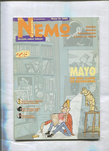 El Pequeño Nemo revista informacion comic numero 13: Roco Vargas, Nexus, Jinx