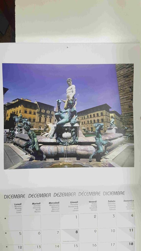 Calendario / Kalender / Calendrier / Calendar: 2011 : Tuscany (La toscana): LAMINA numero 12