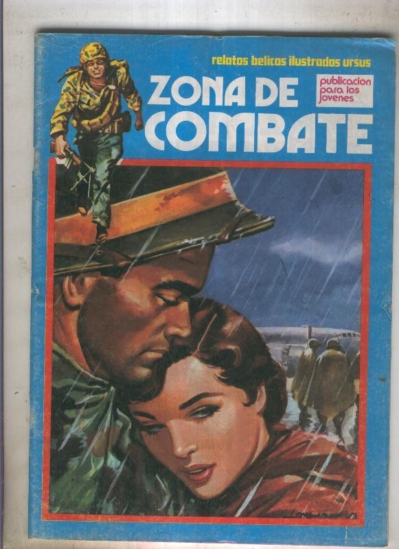 Zona de Combate AZUL Numero 117 (numerado 01 en trasera)