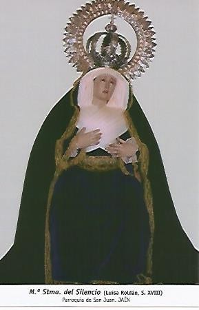 POSTAL 54707: Maria Santisima del Silencio. Jaen