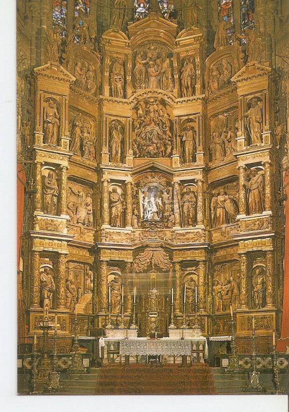 Postal 042048 : Burgos. Catedral. Altar Mayor. Siglo XVI