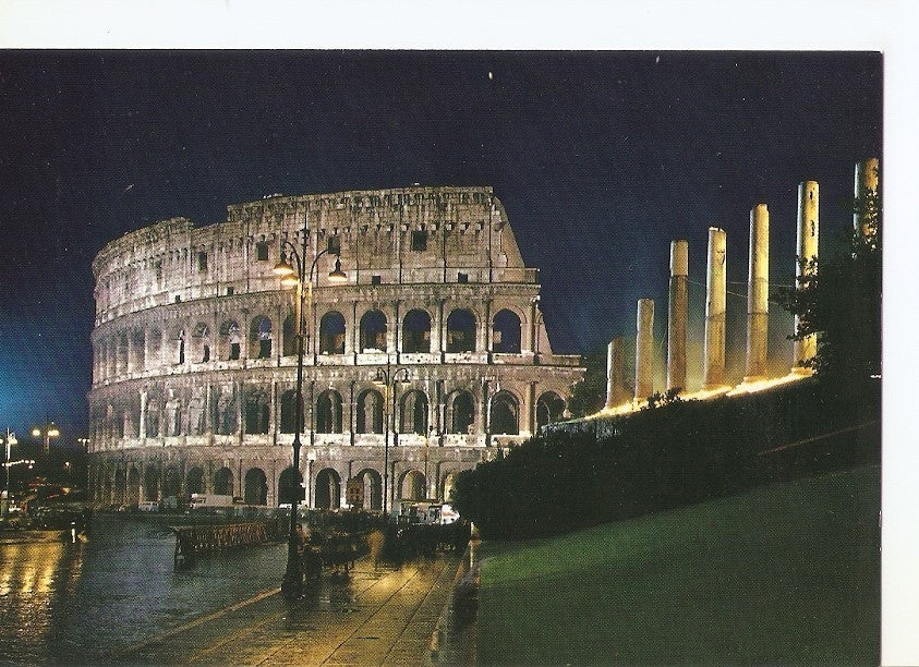 Postal 042358 : Roma. Il Colosseo