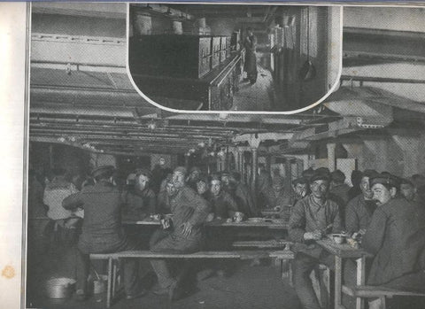 La marine de guerre: Imagenes diversas del acorazado Lorraine