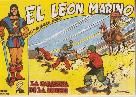 El Leon Marino facsimil numero 16: La caravana de la muerte