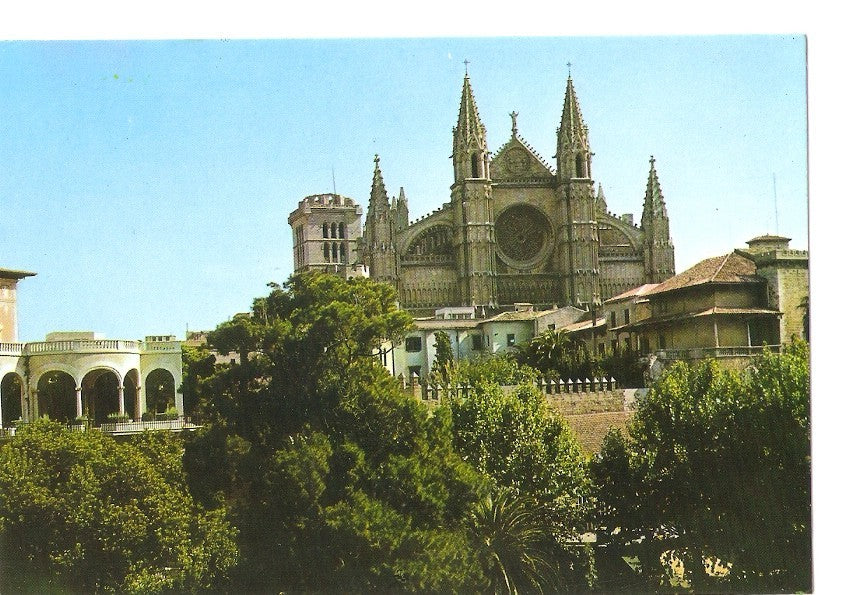 Postal 034251 : Palma Mallorca. Catedral detalle