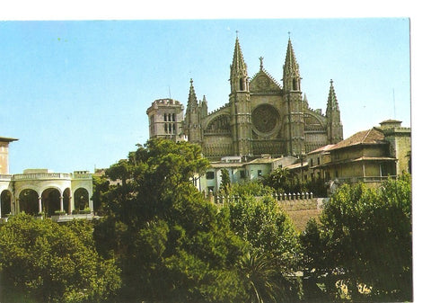 Postal 034251 : Palma Mallorca. Catedral detalle