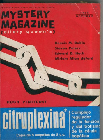 Mystery Magazine octubre 1967