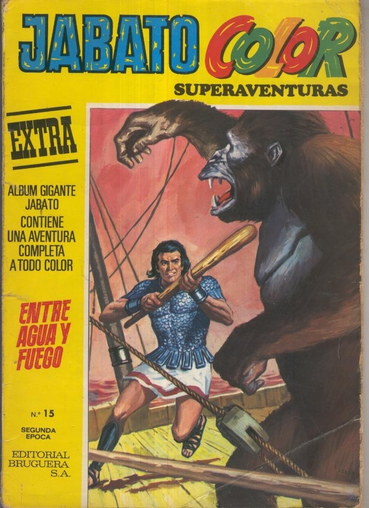 JABATO COLOR EXTRA, 2a Epoca,( Año VIII) No.15: Entre Agua y Fuego