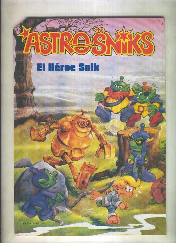 Astrosniks numero 01: El heroe Snik (numerado 2 en trasera)