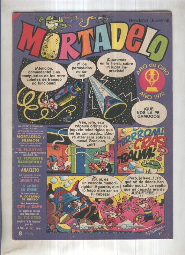 Revista Mortadelo numero 166