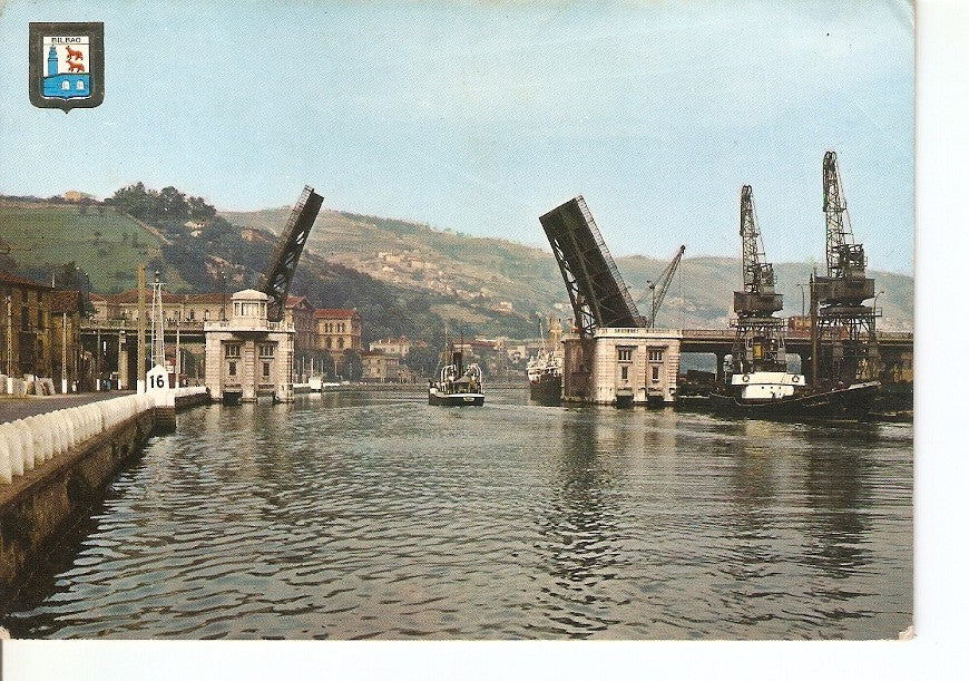 Postal 041693 : Bilabo. Puente del Generalisimo Franco