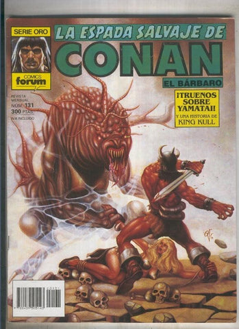 La espada de conan el barbaro numero 131
