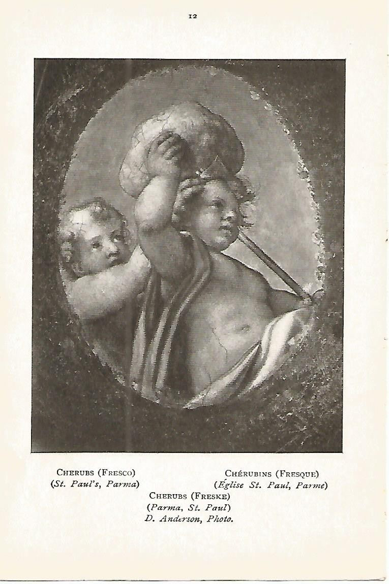 Lamina 098: CORREGGIO. Querubines