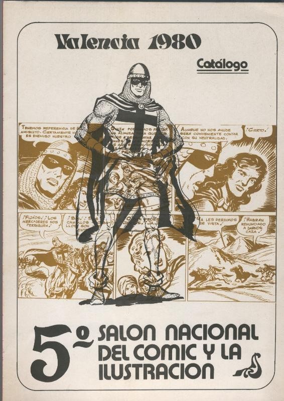 Fanzine: Valencia 1980 catalogo quinto salon nacional del comic y la ilustracion