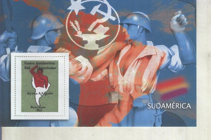 La Guerra Civil Española en sellos de correos: Juego 1 sellos: Sudamerica