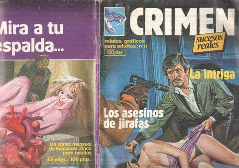 Crimen de Ediciones Zinco numero 037: (numerada 1 en interior)
