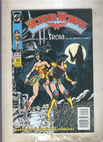 Wonder Woman numero 36 (numerado 2 en interior cubierta)