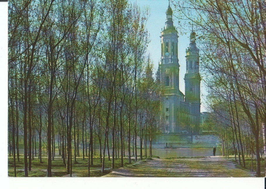 Postal-Postcard 17578: ZARAGOZA - El Pilar desde la Arboleda