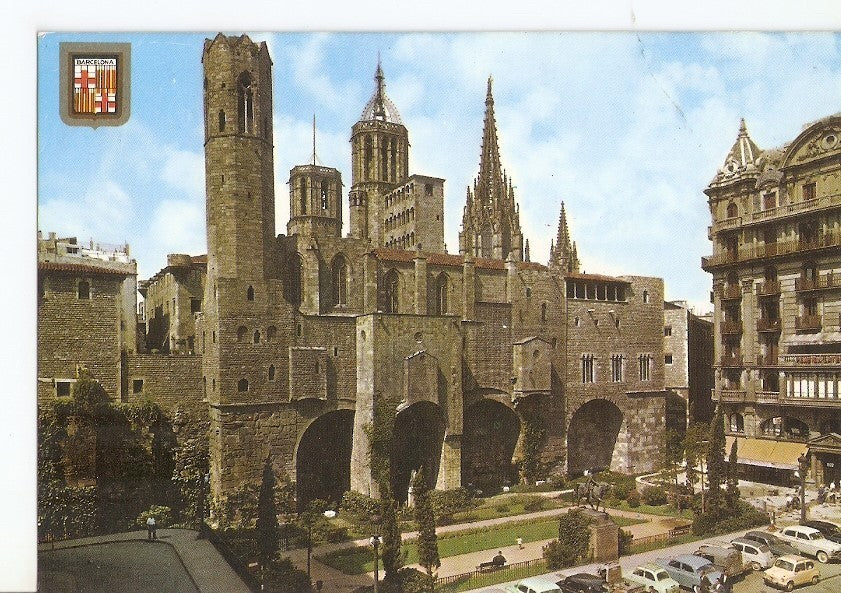 Postal 031794 : Barcelona. Barri Gotic. Plaza Berenguer El Grande