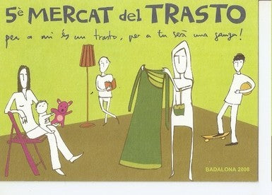 Postal 047721 : 5e mercat del trasto - Badalona