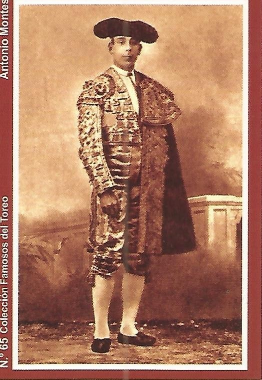 CALENDARIO PUBLICITARIO 65: Coleccion Famosos del Toreo: Antonio Montes