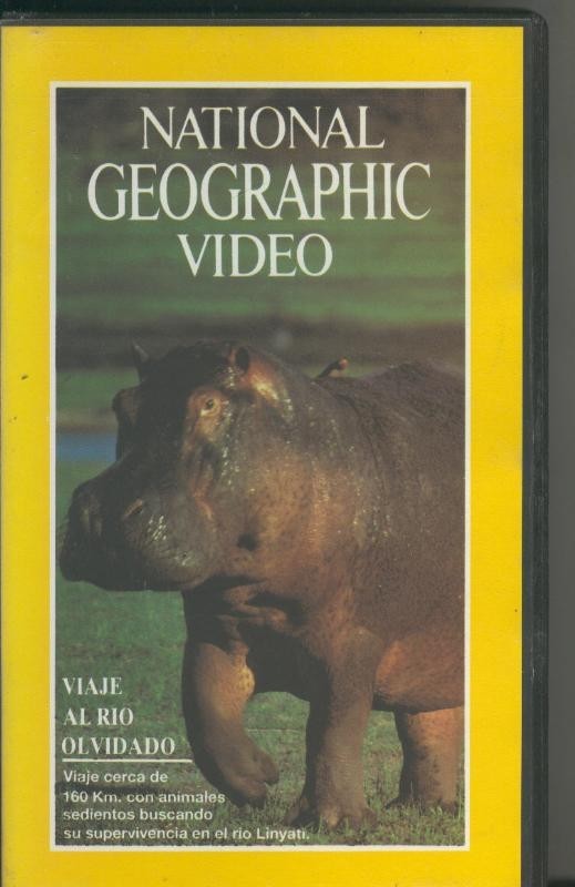 National Geographic Video VHS numero 36: Viaje al rio olvidado