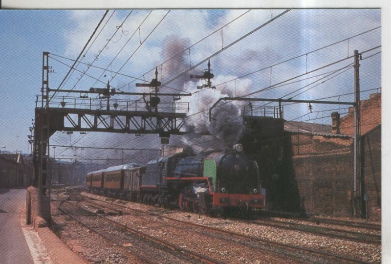Postal 011544: Locomotora Mikado serie 141F