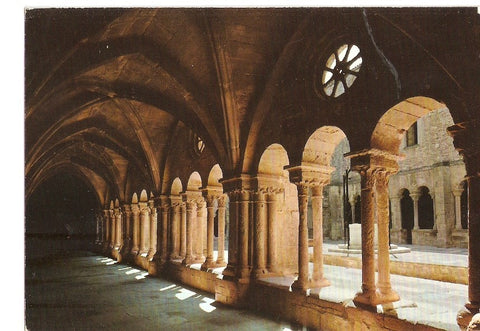 Postal 025120 : Monasterio de Santa Maria de Vallbona. Claustro. Ala romanica siglo XIII
