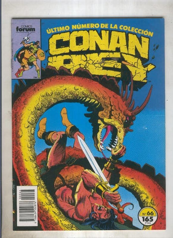 Conan Rey numero 66 (numerado 4 en trasera)