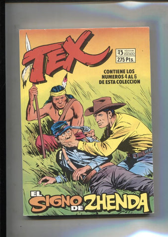 Tex segunda serie retapado numeros 4 al 6