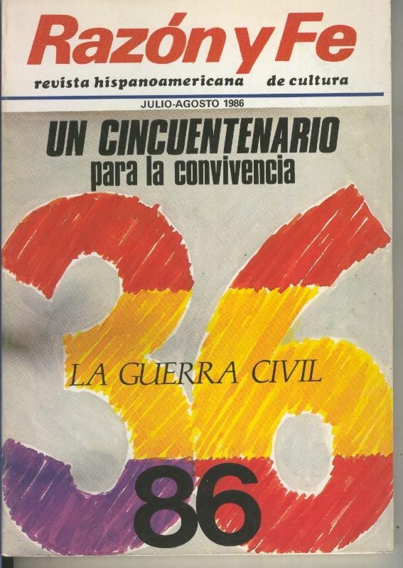 Razon y Fe julio agosto 1986