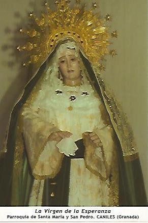 POSTAL 54020: Virgen de la Esperanza. Caniles Granada