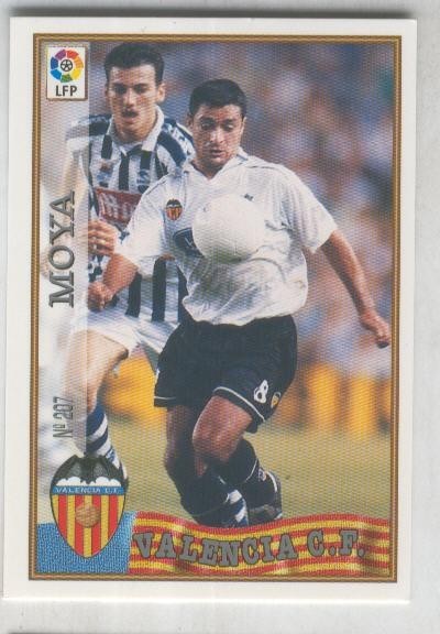 Cromo Liga 97/98: C.F.Valencia numero 207: Moya