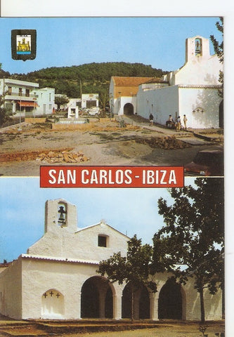 Postal 029782 : Ibiza. Isla Blanca. San Carlos. Iglesia