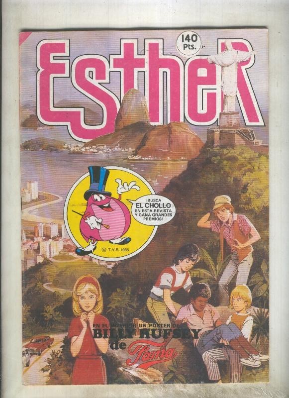 Esther numero 109 (poster central de Billy Hufsey de Fama)