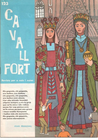 Cavall Fort numero 123: numerado 1 en trasera