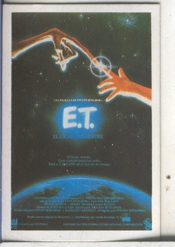 Cromos: Video Guay numero 078: E.T. el extraterrestre