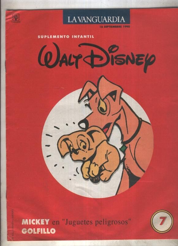 La Vanguardia suplemento infantil Walt Disney numero 7