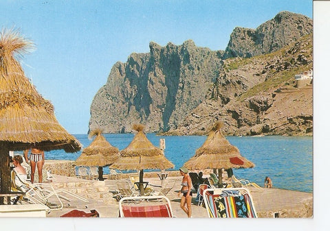Postal 040365 : Cala San Vicente Mallorca. Detalle