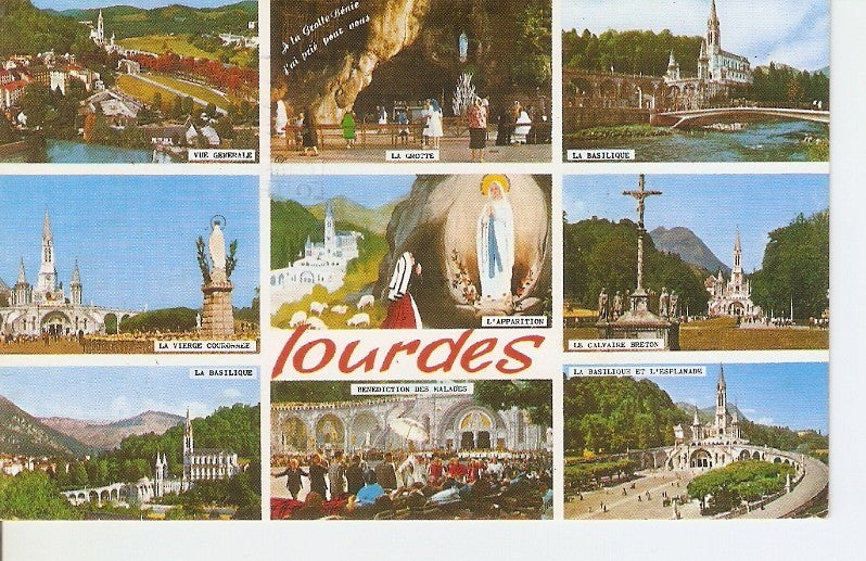 Postal 042807 : Lourdes (Hautes-Pyrenees)