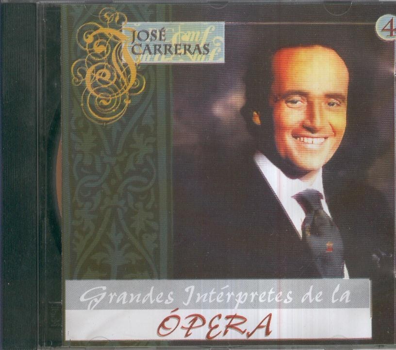 CD Musica: GRANDES INTERPRETES DE LA OPERA, No.04: JOSE CARRERAS